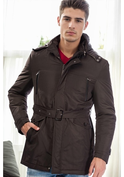 M9633 Dewberry Erkek Mont-kahve Kahve