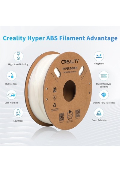 Creality Hyper Abs Beyaz Filament 1.75mm 1000gr