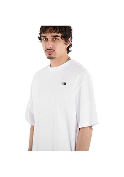 The North Face Essential Simple Dome Oversize Erkek Beyaz Outdoor T-shirt Nf0a8evwfn41