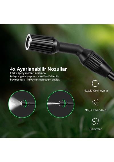 Sıvı Ve Köpük Püskürtme Basınçlı 5 Lt Litolan