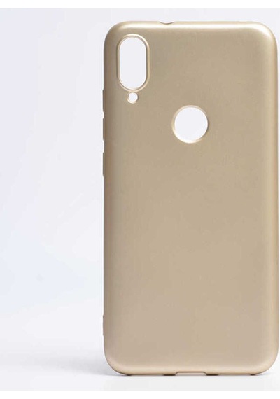 Xiaomi Mi Play Kılıf Zore Premier Silikon Kapak Gold