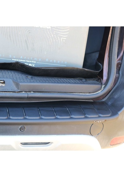 Cappafe Dacia Dokker Arka Tampon Eşiği Koruma Mat Siyah 2013-› N11.1777