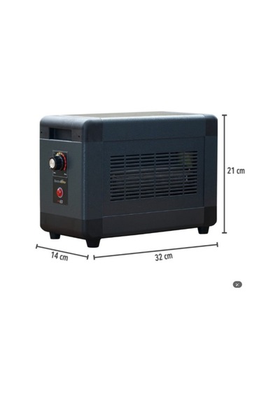 Mini 2000w Monofaze Elektrikli Fanlı Isıtıcı Füme