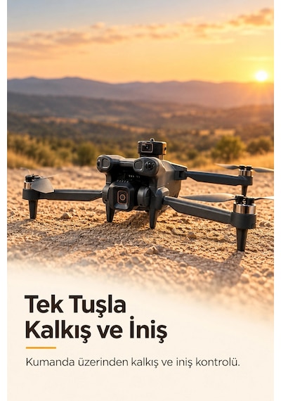 Kargo Çift Bataryalı Gps Drone Ve Ekranlı Kontrol Kumandası Najmaddin Belirtilmemiş