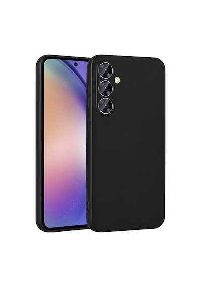 Zore Galaxy S25 Fe Kılıf Zore Premier Silikon Kapak - Kırmızı
