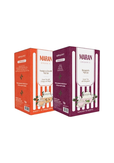 Maran Portakallı Ve Bergamotlu Yeşil Çay 2 x 300 G