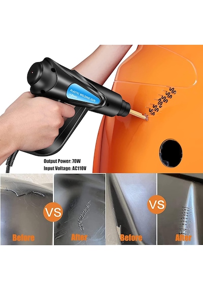 Valkyrie 70w 600 Uçlu Araba Tampon Plastik Tamir Kaynak Makinesi Sıcak Zımba