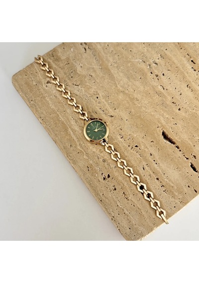 Savior Collection Milano Gold Yeşil Saat