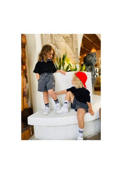 Poala Kids Antrasit Unisex Balloon Şort