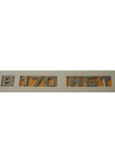 Mercedes Uyumlu Yazı B 170 Ngt Krom