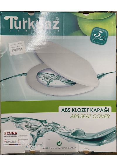 Turkuaz Lila Yavaş Kapanır Pp Klozet Kapağı