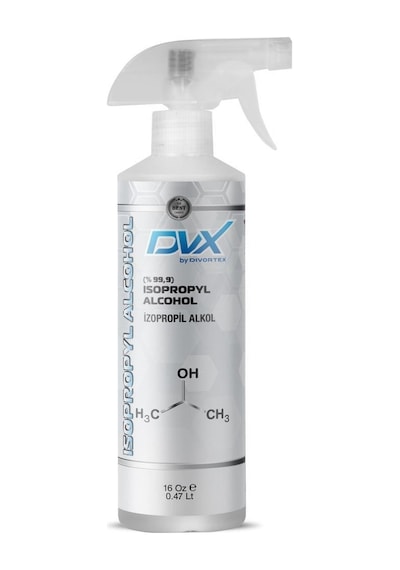 Divortex Ipa Izopropil Alkol C3H70H % 99.9 Saflık 16 Oz 473 Ml