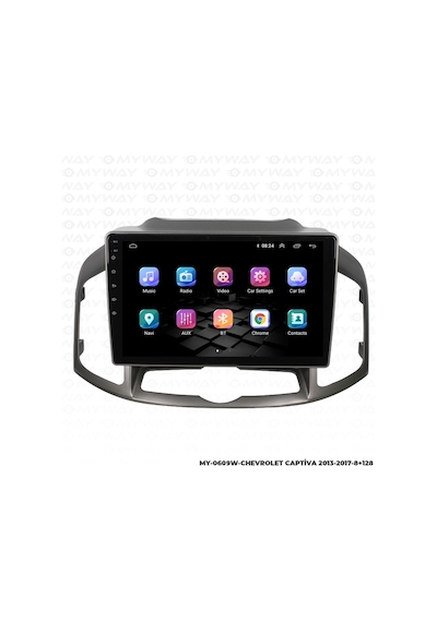 NAKAMİCHİ Chevrolet Captiva Android Multimedya Sistemi 2012-2015 4 Gb Ram 64 Gb Hafıza