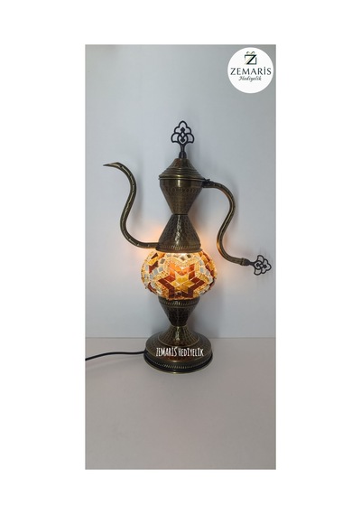 Otantik Mozaik İbrik Kahverengi - 729414262 Kahverengi