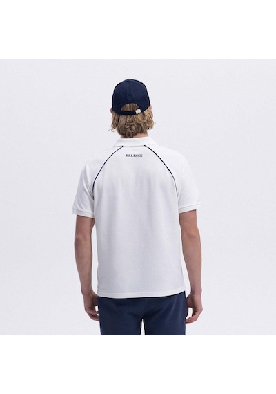 Ellesse Em407-of Polo Yaka Erkek T-shirt - Kırık Beyaz Kırık Beyaz