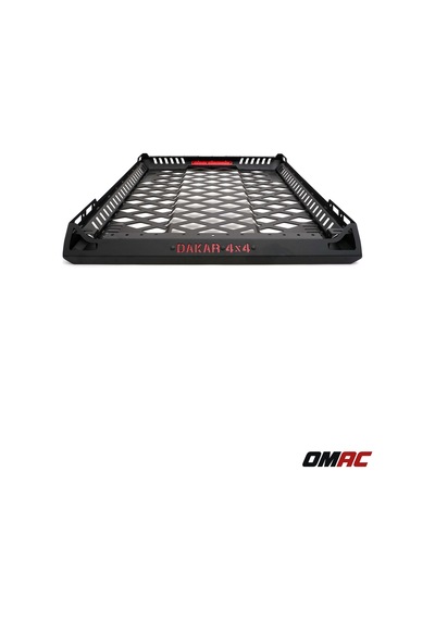 Universal Dakar Tavan Sepeti 100x120 Cm Siyah