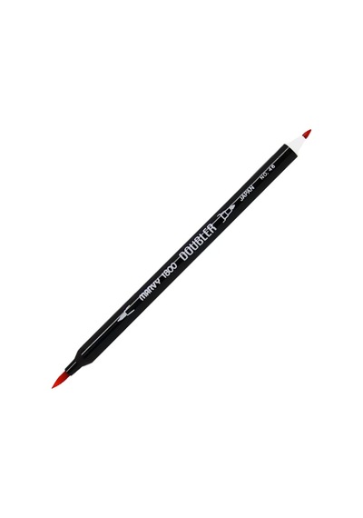 Marvy 1800-46 Brush Pen Çift Uçlu Fırça Kalem Crimson Lake