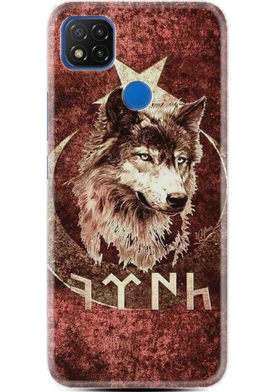 Xiaomi Redmi 9C Kilif Desenli Silikon Göktürk 3 473363042