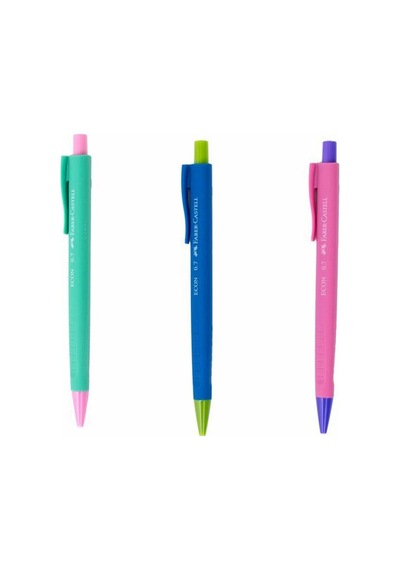 Faber-castell Versatil Kalem Econ Soft T Combo 0.7&0.5 Sta100x Çok Renkli