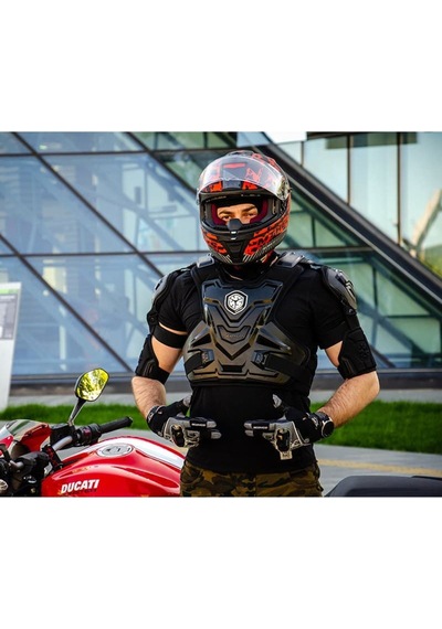 Ebakbak Motosiklet Body Armor Cross Giysi 360 Derece Zırh Full Koruma Mont Body