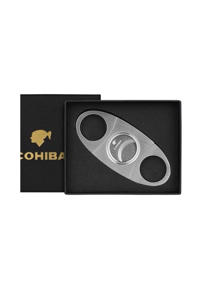 Ayrex Valkyrie Cohiba Kutulu Çelik Puro Makası Çelik Puro Kesici