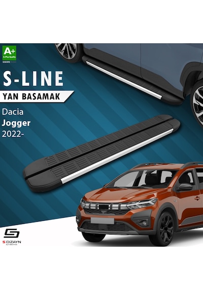 S-Dizayn Dacia Jogger S-Line Aluminyum Yan Basamak 213 Cm 2022 Üz