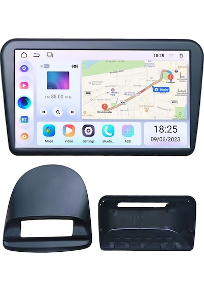 Renault Clıo 3 2005-2014 Uyumlu Multimedya Navigasyon Usb Kamera Carplayer 6 Ram