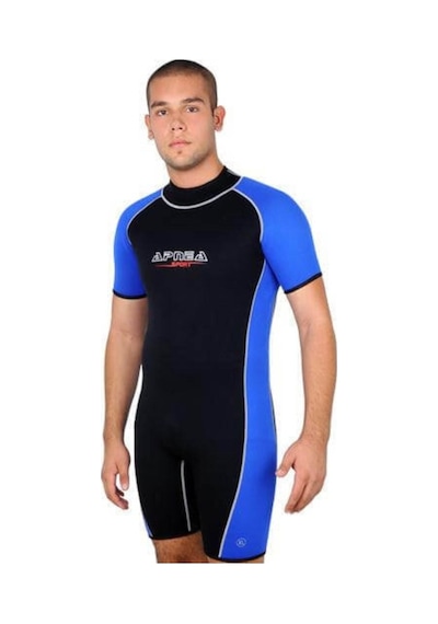 - Sport Shorty 3 Mm Dalış Elbisesi L Mavi / Siyah