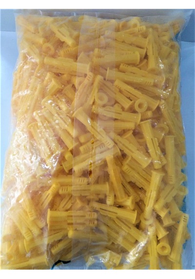 Plastik Sarı Roket Dübel 10Mm 500Adet