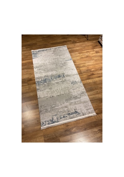 Doku 1027 Mavi Halı Çok Renkli