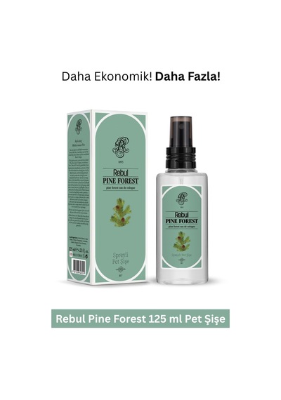 Rebul Çam Ormanı Eau De Cologne 125 Ml Kutulu Amber