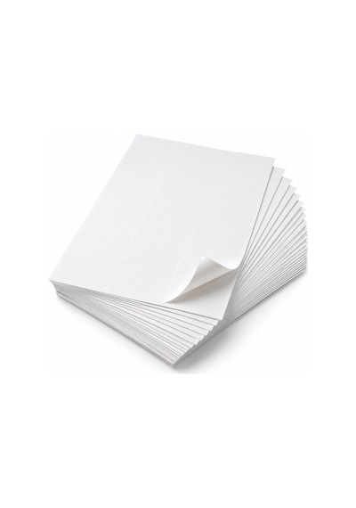 Inkjet Ve Laser Uyumlu Sticker Güçlü Yapışkanlı A4 Etiket Kağıdı Mat Yüzeyli 120gsm 50 Yaprak 10