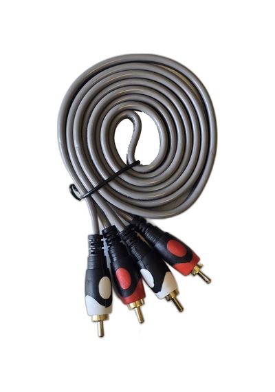 2 Rca 2 Rca Stereo Ses Kablosu 1.5m Amfi Tv Hoparlör Ses Sistemi Bağlantı Kablosu