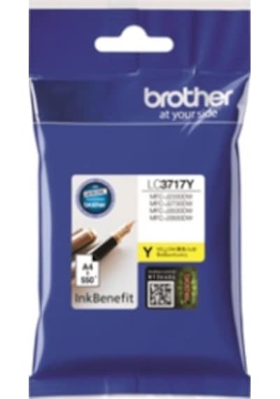 Brother LC3717Y Kartuş Sarı