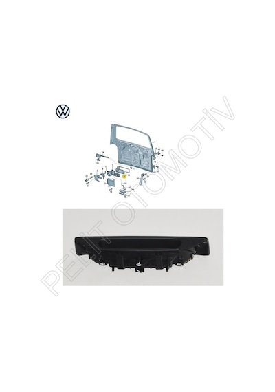 Transporter Bagaj Açma Butonu 7e0927235 2016-2024