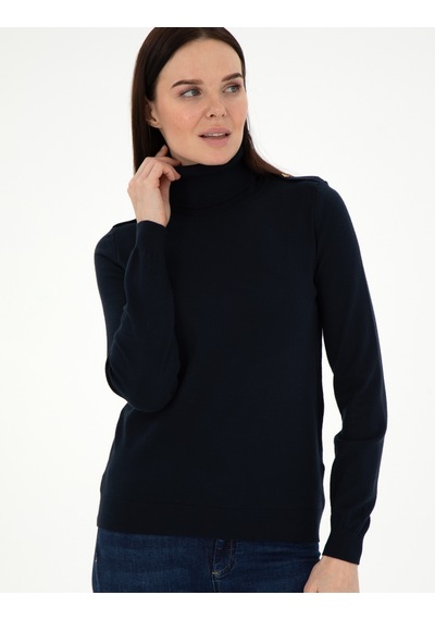 Pierre Cardin Kadın Lacivert Kazak /triko 50290579-vr033 Lacivert