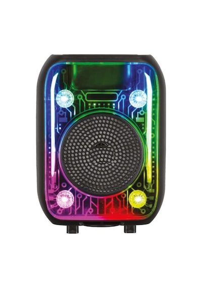 D66 Siyah Kablolu Mikrofonlu Bluetooth Hoparlör