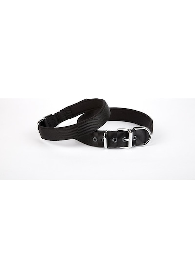 Dokuma Köpek Boyun Tasması 45-52 Cm Siyah Çok Renkli