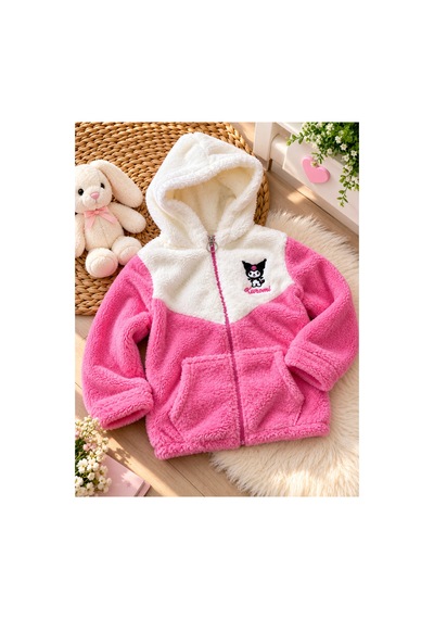 Uğur Bebe Kız Çocuk Peluş Hırka Kapüşonlu Cepli Yumuşacık Kışlık Pembe Krem Renk Hırka Kuromi Pembe Ekru Pembe Ekru Uğur Bebe Kız Çocuk Peluş Hırka Kapüşonlu Cepli Yumuşacık Kışlık Pembe Krem Renk Hırka Kuromi Pembe Ekru Pembe Ekru
