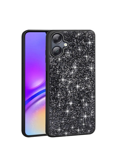 Zore Galaxy A06 Kılıf Parlak Taşlı Tasarım Nvth Pırlanta Kapak - Pembe