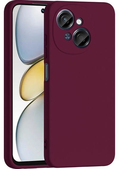 Tecno Spark Go 1 2025 Kılıf Zore Mara Lansman Kapak Koyu Mor