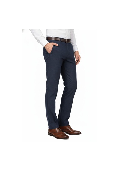 Kamer Erkek Regular Fit Klasik Pilesiz Kanvas Pantolon P1168 Bgl-st04796 Lacivert