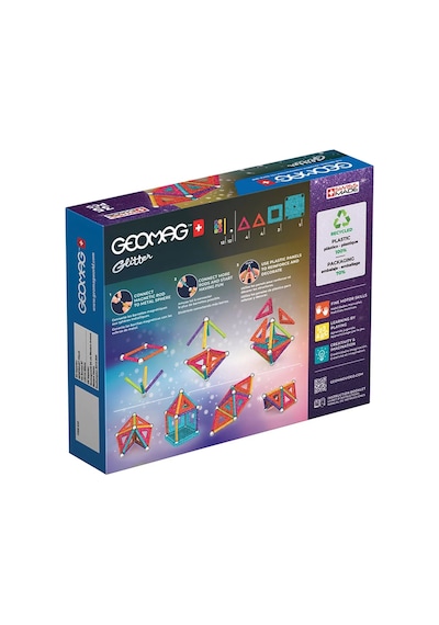 Sunman Geomag Glitter Manyetik Çubuklar 35 Parça