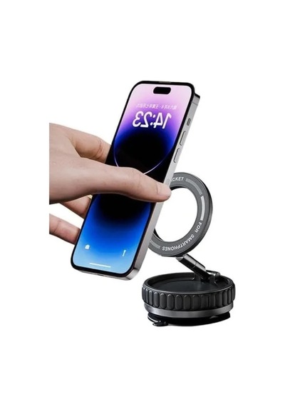 Süper Güçlü Vakumlu Manyetik Telefon Tutucu - Araç İçi Montaj 1