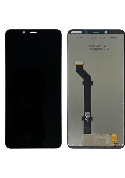 Nokia 3.1 Plus Lcd Ekran Dokunmatik Siyah Çıtasız