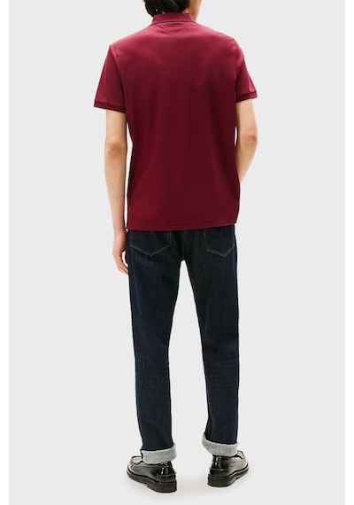 Tommy Hilfiger Erkek Polo Yaka T Shirt Mw0mw39994 Vlp Bordo Bordo