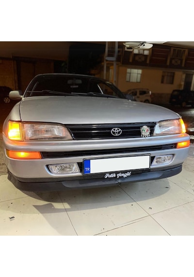 Toyota Corolla Efsane Kasa Ae101 1991-1998 Uyumlu H Lip Esnek Ön Lip 2 Parça Karlık Ön Ek Tampon Altı Dill