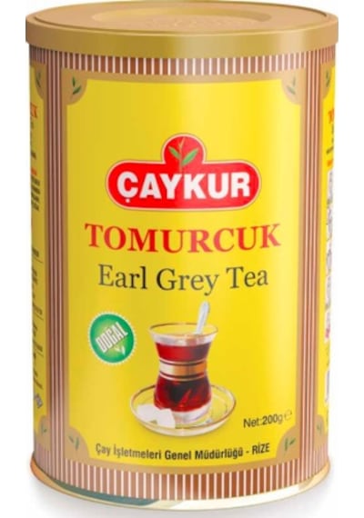Çaykur Earl Grey Tea Tomurcuk Teneke Dökme Çay 12 x 200 G