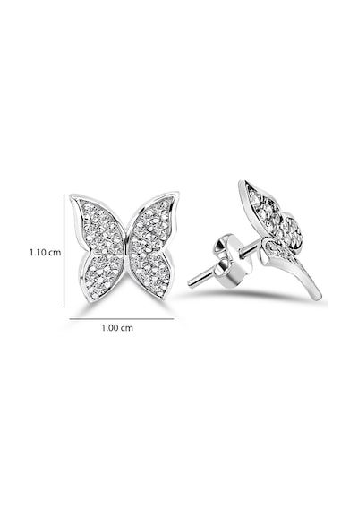 Kuyumcudukkani Kelebek Sembollu Mini Set -24038-w-w 15 Beyaz