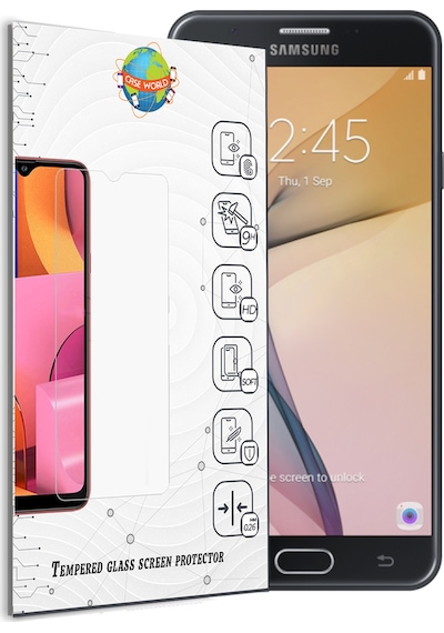 Samsung J7 Prime ile Uyumlu Kırılmaz Temperli Ekran Koruyucu
